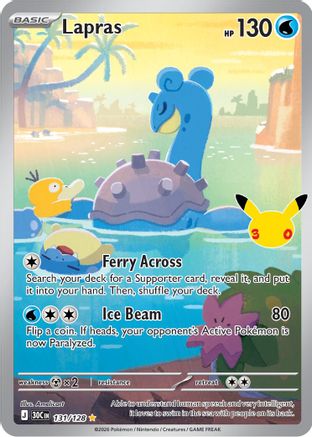 Lapras - 131 - Illustration Rare - Holofoil