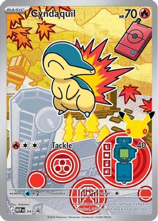 Cyndaquil - 047  - Promo - Holofoil