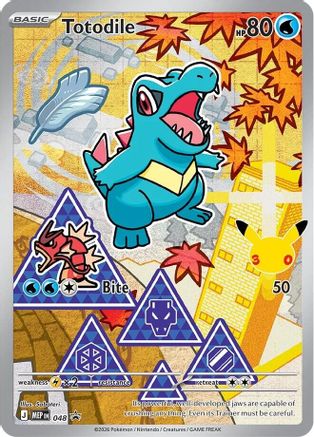 Totodile - 048  - Promo - Holofoil