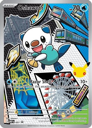 Oshawott - 051  - Promo - Holofoil