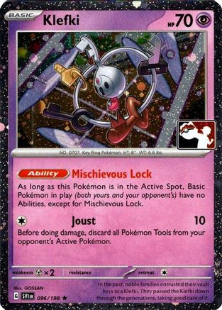 Klefki - 096/198 (Cosmos Holo)  - Rare - Holofoil