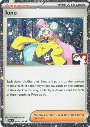 Iono - 185/193 (Cosmos Holo)  - Uncommon - Holofoil
