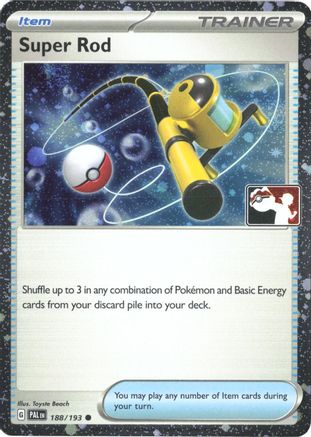 Super Rod - 188/193 (Cosmos Holo)  - Common - Holofoil