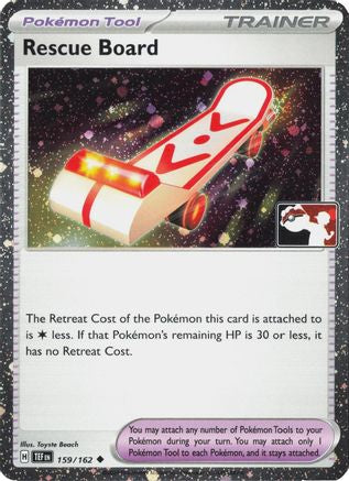 Rescue Board - 159/162 (Cosmos Holo)  - Uncommon - Holofoil