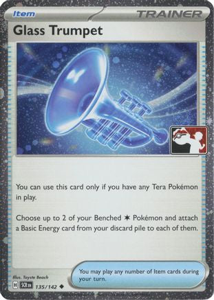 Glass Trumpet - 135/142 (Cosmos Holo)  - Uncommon - Holofoil