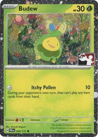 Budew - 004/131 (Cosmos Holo)  - Common - Holofoil