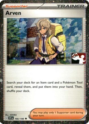 Arven - 166/198 (Cosmos Holo)  - Uncommon - Holofoil