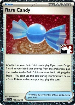 Rare Candy - 191/198 (Cosmos Holo)  - Common - Holofoil