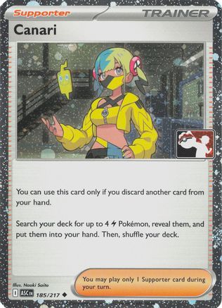 Canari - 185/217 (Cosmos Holo)  - Uncommon - Holofoil
