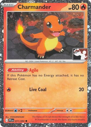Charmander - 011/094 (Cosmos Holo)  - Common - Holofoil