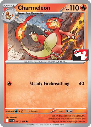 Charmeleon - 012/094  - Common - Normal