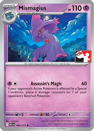 Mismagius - 086/217  - Rare - Normal