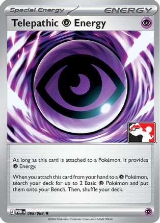Telepathic Psychic Energy - 088/088  - Rare - Normal