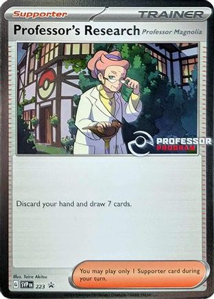 Professor's Research [Professor Magnolia] - 223  - Promo - Holofoil
