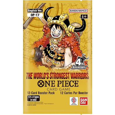 One Piece Card Game - OP17 - The World's Strongest Warriors Booster Pack