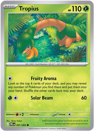 Tropius - 001 - Common - Normal