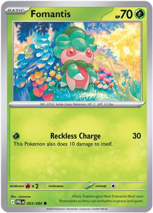 Fomantis - 003/084  - Common - Normal