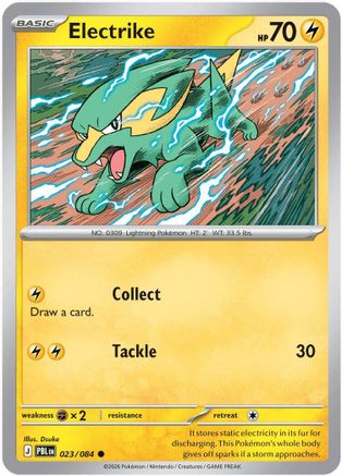 Electrike - 023 - Common - Reverse Holofoil