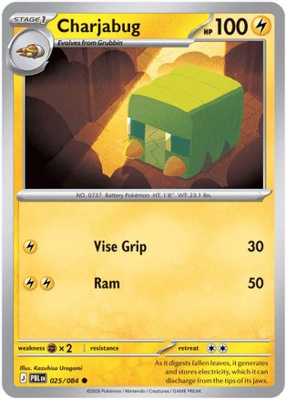 Charjabug - 025 - Common - Normal
