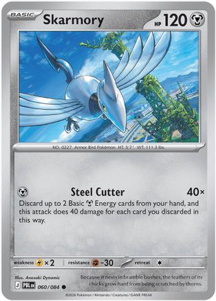 Skarmory - 060 - Common - Reverse Holofoil