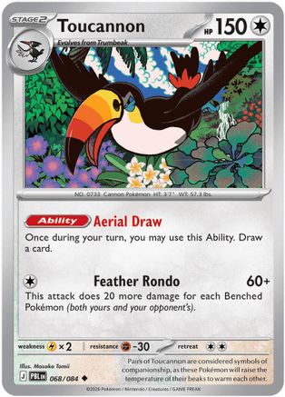 Toucannon - 068/084  - Uncommon - Normal