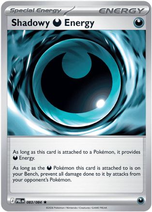 Shadowy Darkness Energy - 083 - Rare - Reverse Holofoil