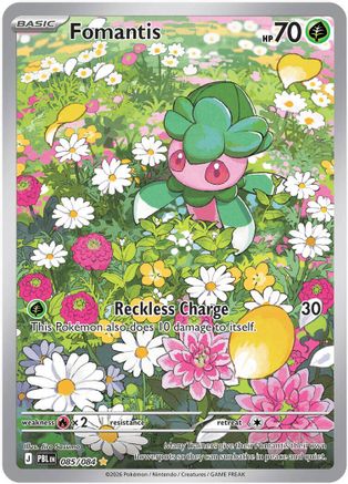 Fomantis - 085/084  - Illustration Rare - Holofoil
