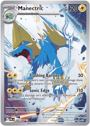 Manectric - 089/084  - Illustration Rare - Holofoil