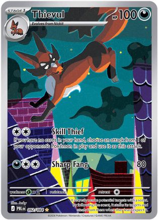 Thievul - 092/084  - Illustration Rare - Holofoil