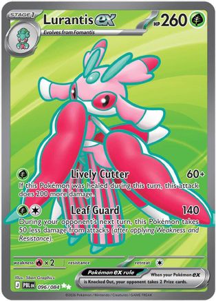Lurantis ex - 096/084  - Ultra Rare - Holofoil