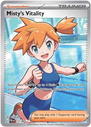 Misty's Vitality - 111/084  - Ultra Rare - Holofoil