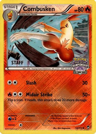 Combusken - 13/111 (State Championships) [Staff]  - Promo - Reverse Holofoil