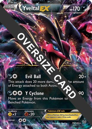 Yveltal EX - 79/146  - Ultra Rare - Holofoil