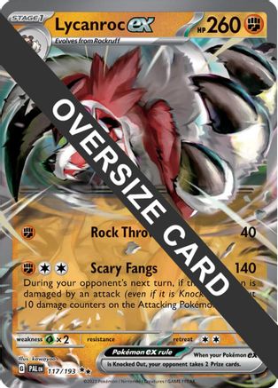Lycanroc ex - 117 - Double Rare - Holofoil