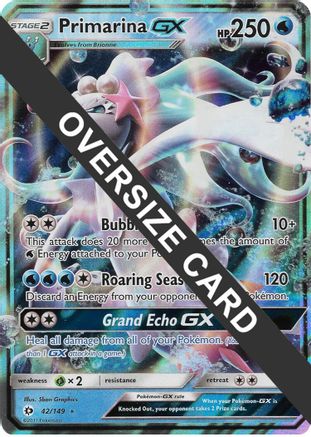 Primarina GX - 042 - Ultra Rare - Holofoil