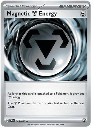 Magnetic Metal Energy - 085/086 (Non-Holo)  - Rare - Normal