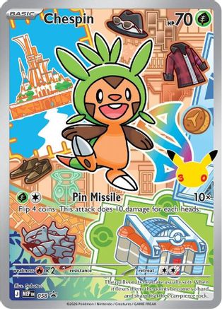 Chespin -  058  - Promo - Holofoil