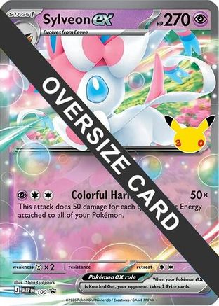 Sylveon ex - 100 (30th Celebration)  - Promo - Normal
