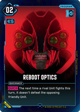 Reboot Optics (B020) - The Heist  Beta Starter Deck