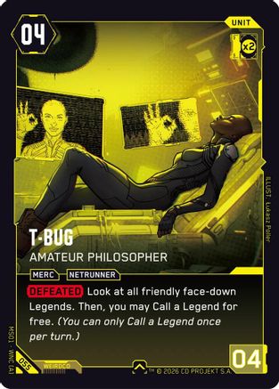 T-Bug - Amateur Philosopher (055) - Welcome to Night City  Retail