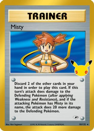 Misty - 018 - Classic Collection - Holofoil
