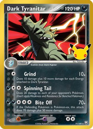 Dark Tyranitar - 019 - Classic Collection - Holofoil