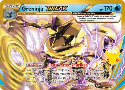 Greninja BREAK - 041 - Classic Collection - Holofoil