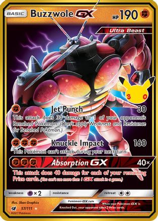 Buzzwole GX - 057 - Classic Collection - Holofoil