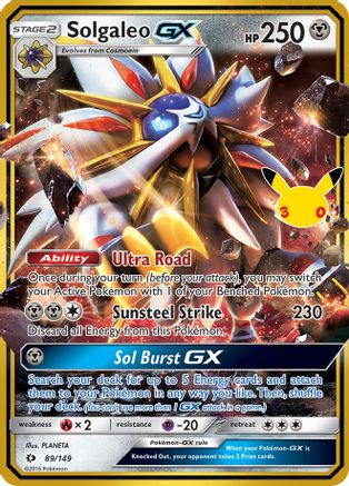 Solgaleo GX - 089 - Classic Collection - Holofoil