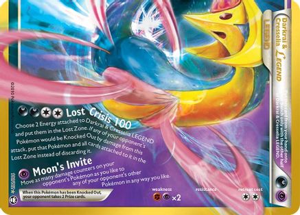Darkrai & Cresselia Legend (Bottom) - 100 - Classic Collection - Holofoil