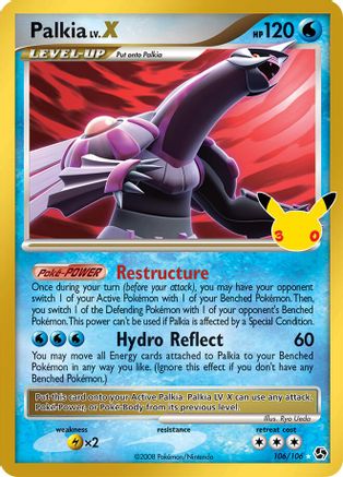 Palkia LV.X - 106 - Classic Collection - Holofoil