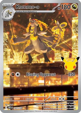 Kommo-o - 143/128  - Illustration Rare - Holofoil
