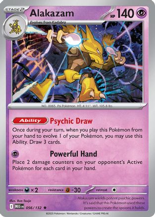 Alakazam - 056/132 - Rare - Normal