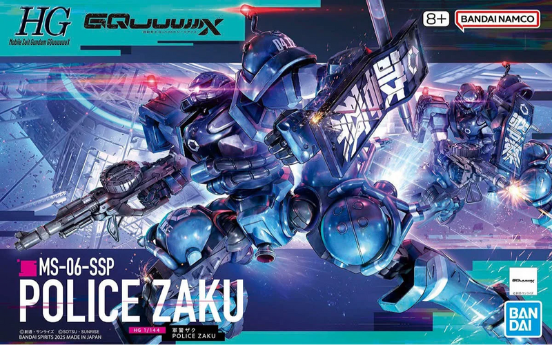 HG 1/144 Zaku de la Police